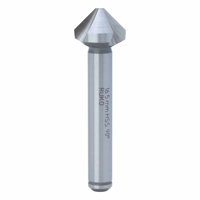 Зенковка по металлу Ruko 90° 16,5мм HSS-G 3z DIN335C L60мм d10мм 102119