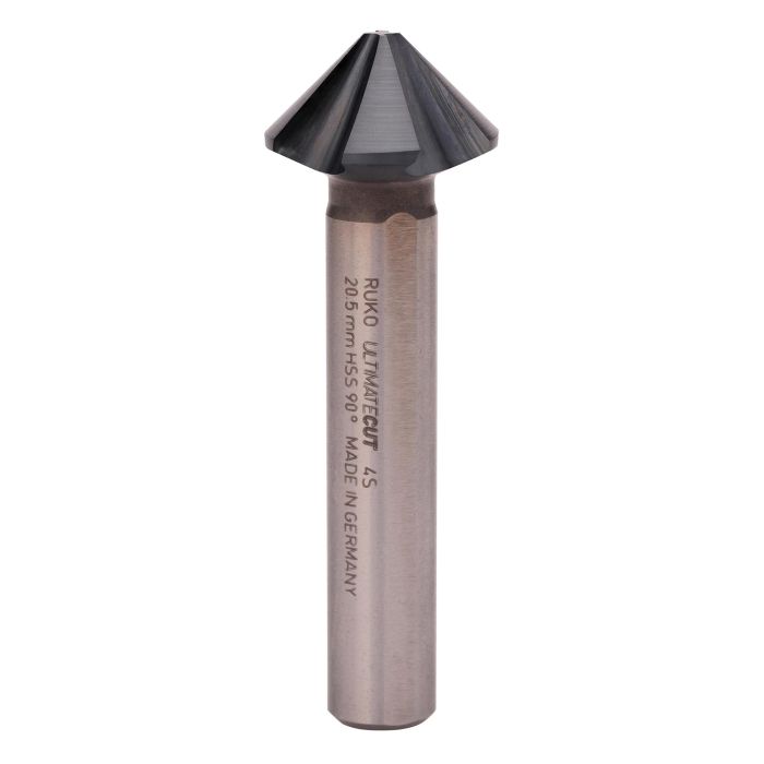 Зенковка по металлу Ruko UltimateCut 4S 90° 20,5мм HSS-G RunaTec 4z DIN335C L63мм d10мм 102881P