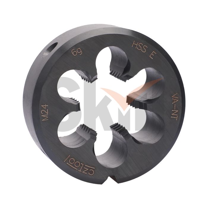 Плашка М24х3,0 DINEN22568 HSSE-VA-NT 6g 55х22мм (Стружколом) Bucovice(CzTool) 301240