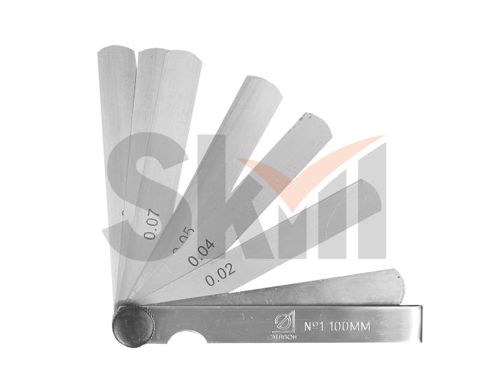 Набор щупов N1  100мм 0.02-0.1   Эталон