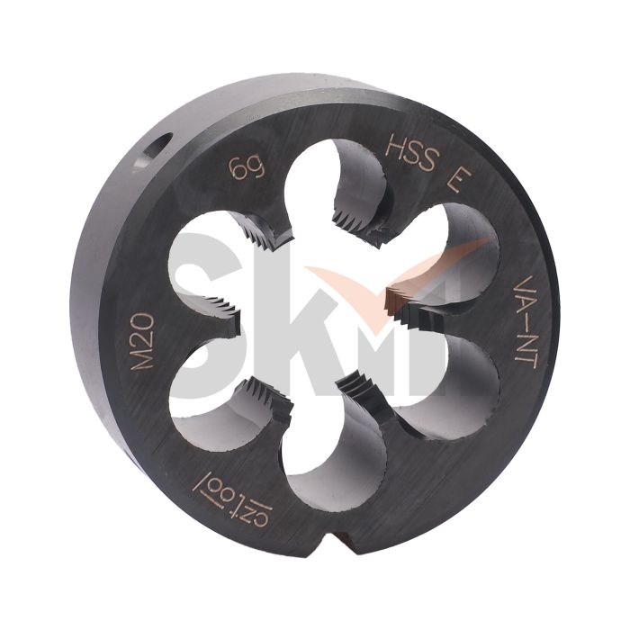 Плашка М20х2,5 DINEN22568 HSSE-VA-NT 6g 45х18мм (Стружколом) Bucovice(CzTool) 301200