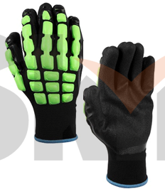 L LightShield Защитные трикотажные перчатки Jeta Safety из полиэфира с покрытием ладони из нитрила с