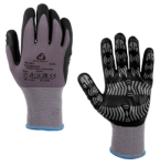 XL TigerGrip Защитные трикотажные перчатки Jeta Safety из нейлона и спандекса с покрытием ладони и т
