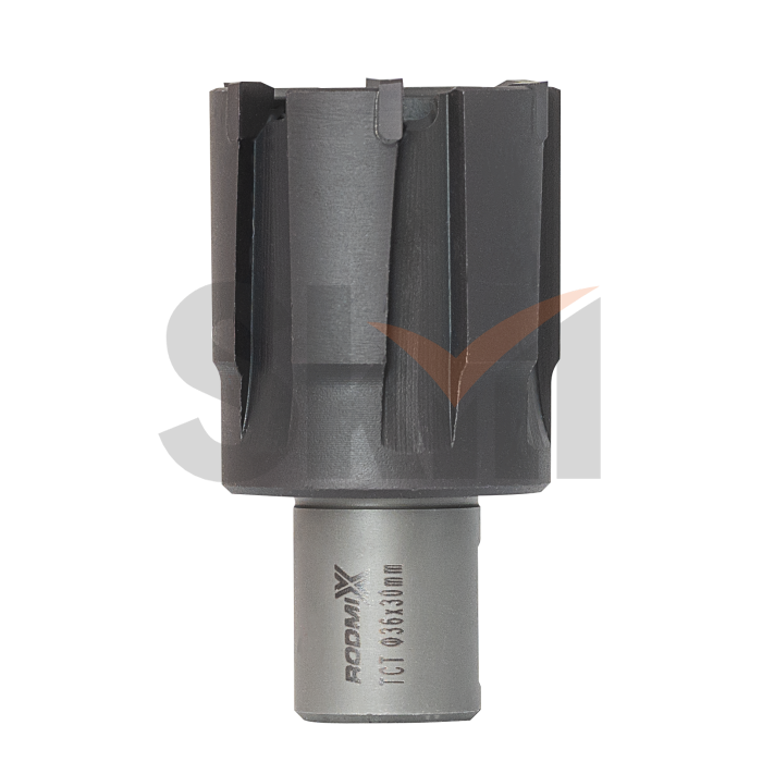 TCT Rail Корончатое сверло 36x30, weldon 19 с покрытием TiALN