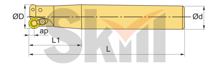 EMRW-6R-32-200-C25-2T Фреза концевая со сменными пластинами