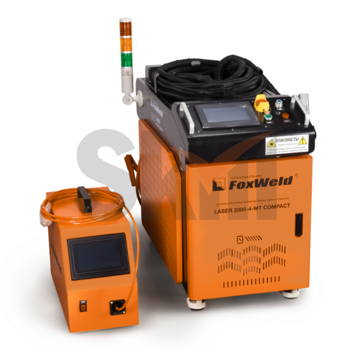 Аппарат для ручной лазерной сварки, резки и очистки FOXWELD LASER 2000-4-МТ COMPACT