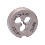 Плашка М 2,3х0,45 DINEN22568 HSS 6g 16х5мм Bucovice(CzTool) 240024 (K)