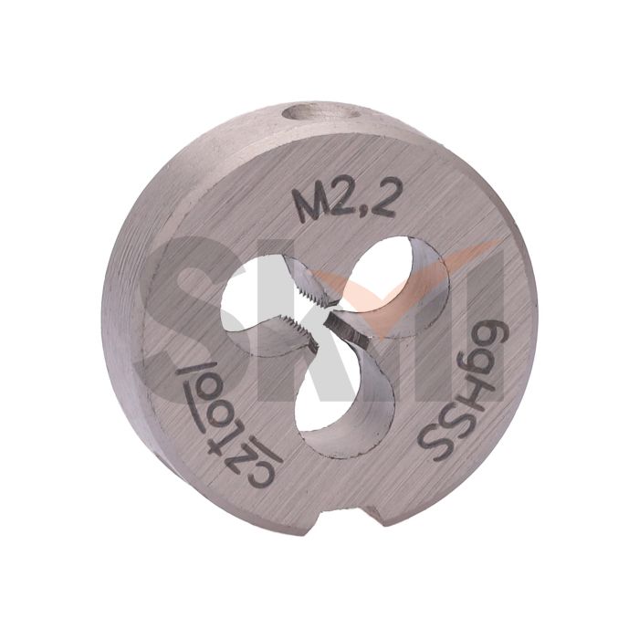 Плашка М 2,2х0,45 DINEN22568 HSS 6g 16х5мм Bucovice(CzTool) 240022 (K)