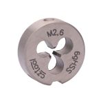 Плашка М 2,6х0,45 DINEN22568 HSS 6g 16х5мм Bucovice(CzTool) 240027 (K)