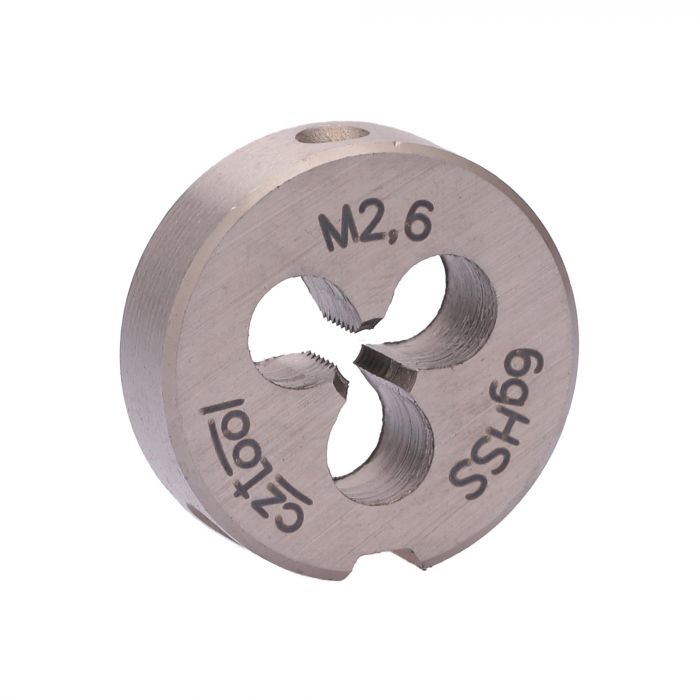 Плашка Bucovice Tools М2,6х0,45 HSS DIN EN 22568 6g 16х5мм 240027