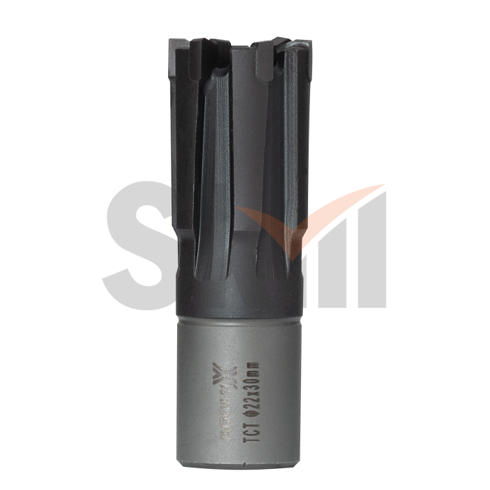 TCT Rail Корончатое сверло 24x30, weldon 19 с покрытием TiALN