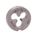 Плашка М 4,5х0,75 DINEN22568 HSS 6g 20х5мм Bucovice(CzTool) 240045