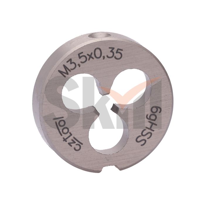 Плашка М 3,5х0,35 DINEN22568 HSS 6g 20х5мм Bucovice(CzTool) 240036
