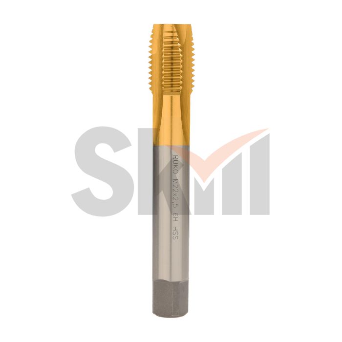Метчик машинный Ruko HSS DIN376 6h метрическая резьба М22х2,5 232220T