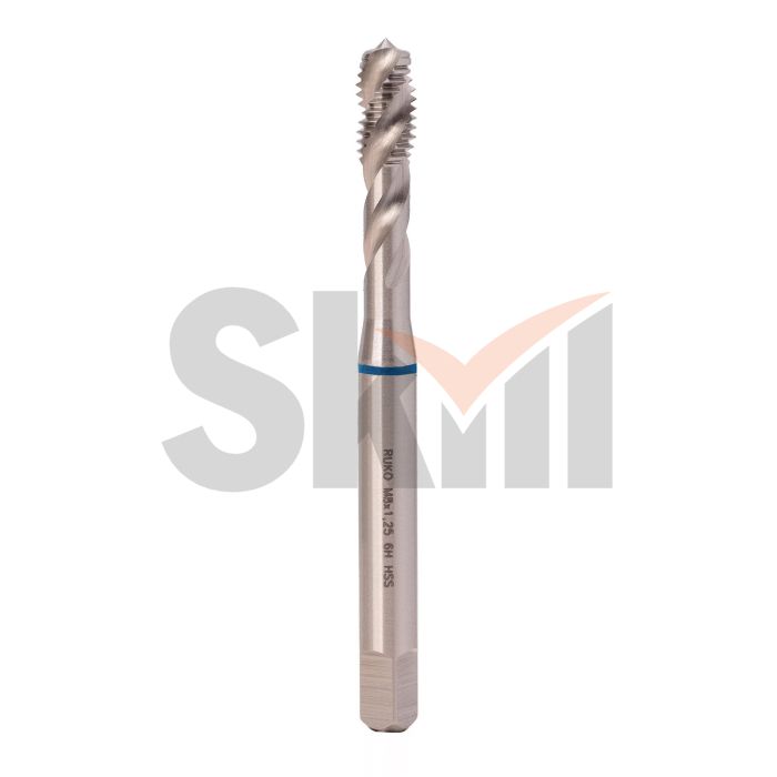 Метчик М 8,0х1,25 (Машинный, винт.) DIN371 HSS-G 6h C/2-3P R35 90мм a=6,2 Ruko 234080