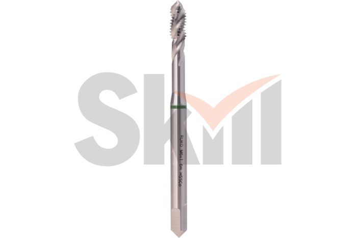 Метчик М 6,0х1,0 (Машинный, винт.) DIN371 HSS-G 6h C/2-3P R35 80мм a=4,9 Ruko 234060