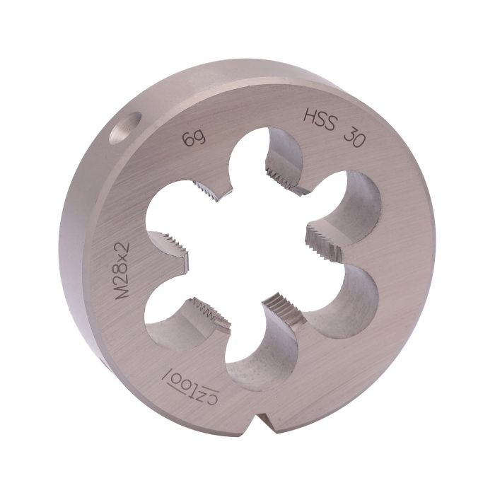Плашка Bucovice Tools М28х2,0 HSS DIN EN 22568 6g 65х18мм 240281