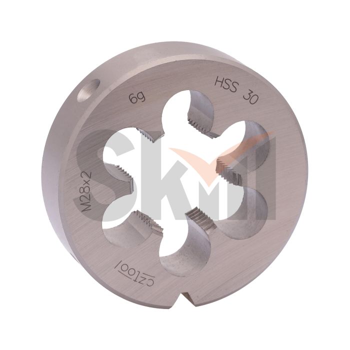 Плашка М28х2,0 DINEN22568 HSS 6g 65х18мм Bucovice(CzTool) 240281