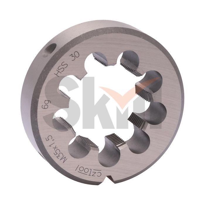 Плашка М35х1,5 DINEN22568 HSS 6g 65х18мм Bucovice(CzTool) 240351