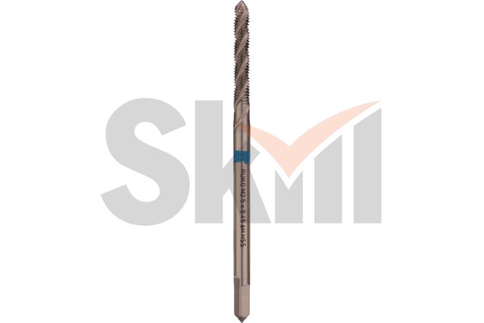 Метчик М 2,5х0,45 (Машинный, винт.) DIN371 HSS-G 6h C/2-3P R35 50мм a=2,1 Ruko 234025