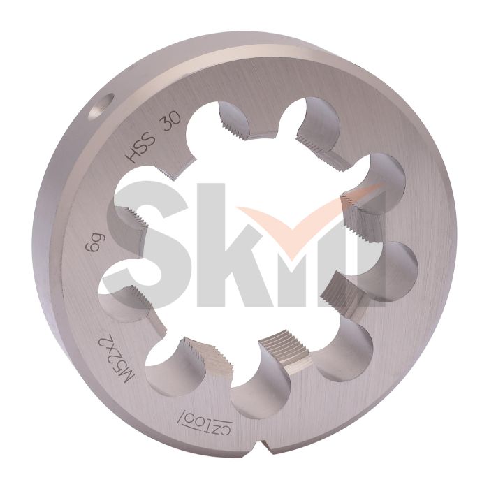 Плашка М52х2,0 DINEN22568 HSS 6g 90х22мм Bucovice(CzTool) 240522