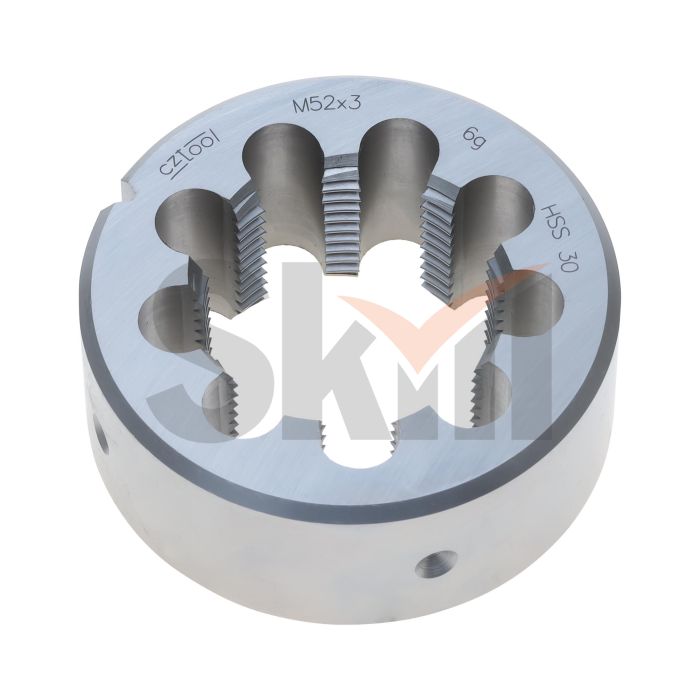 Плашка М52х3,0 DINEN22568 HSS 6g 90х22мм Bucovice(CzTool) 240521