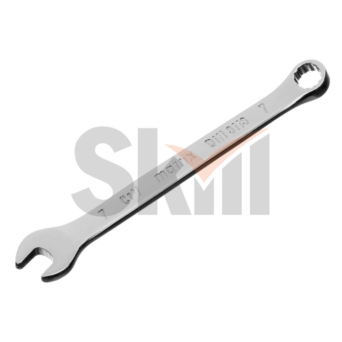 Ключ комбинированный, 7 мм, CrV, полированный хром Matrix