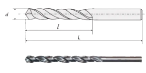 Сверло по металлу  6,0мм, "HAISSER"