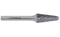 Борфреза сфероконическая L 04х13 M06 двойная насечка