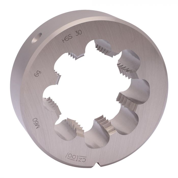 Плашка Bucovice Tools М60х5,5 HSS DIN EN 22568 6g 105х36мм 240600