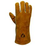 JWK301-XL Ferrus 10/XL Перчатки сварщика JetaSafety с крагой из спилковой кожи с подкладкой изхлопча