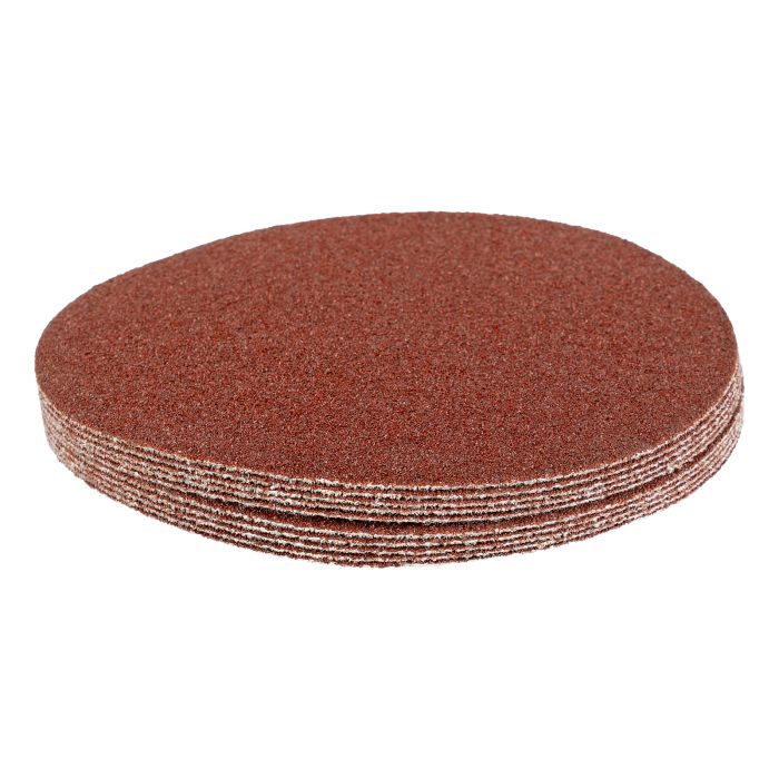 Круг абразивный на ворсовой подложке под "липучку", P 60, 115 мм, 10 шт.// Matrix
