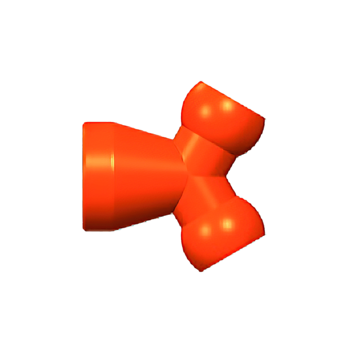 Тройник для подачи СОЖ Y-образный 1/4"