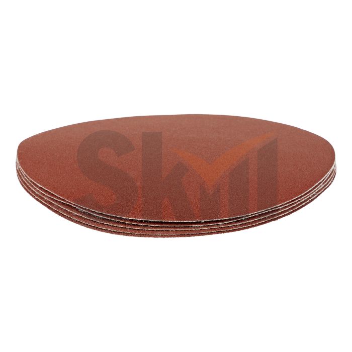 Круг абразивный на ворсовой подложке под "липучку", P 280, 150 мм, 5 шт.// Matrix