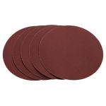 Круг абразивный на ворсовой подложке под "липучку", P 400, 150 мм, 5 шт.// Matrix