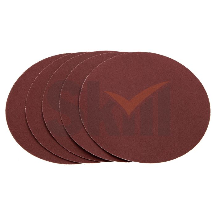 Круг абразивный на ворсовой подложке под "липучку", P 400, 150 мм, 5 шт.// Matrix