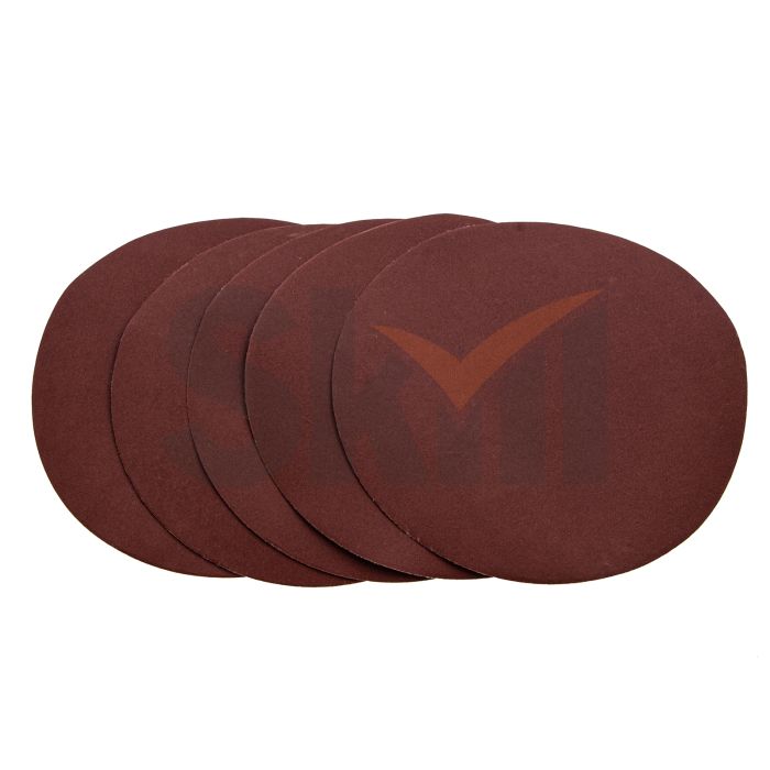 Круг абразивный на ворсовой подложке под "липучку", P 500, 150 мм, 5 шт.// Matrix