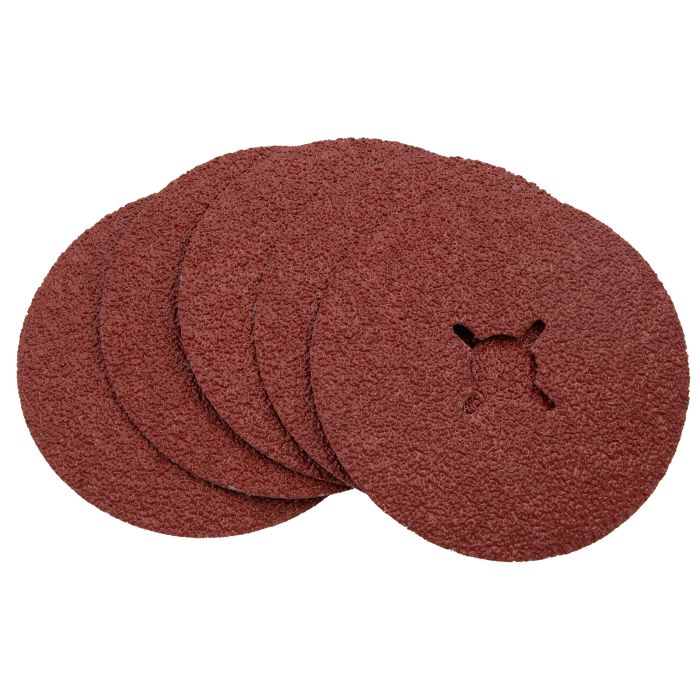 Круг фибровый, Р 24, 125 х 22 мм, 5 шт.// Matrix