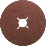 Круг фибровый, Р 40, 125 х 22 мм, 5 шт.// Matrix