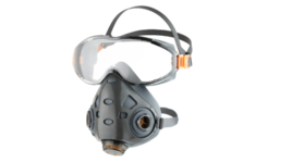 Полумаска фильтрующая с интегрированными очками Air Optics 9500 Jeta Safety - L