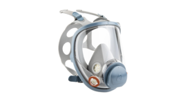 Полнолицевая маска Jeta Safety с АНТИВАНДАЛЬНЫМ покрытием линзы ChemShield - XL
