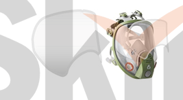 8951 Защитная самоклеящаяся пленка для полнолицевой маски 8950