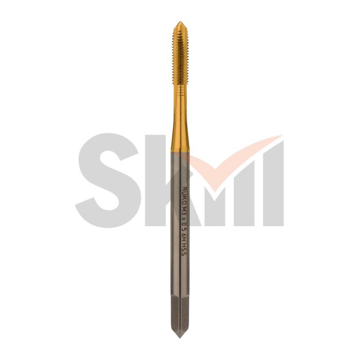 Метчик машинный Ruko HSS DIN371 6h метрическая резьба М3х0,5 232030T