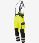Зимние сигнальные брюки Brodeks KW 308, желтый/черный