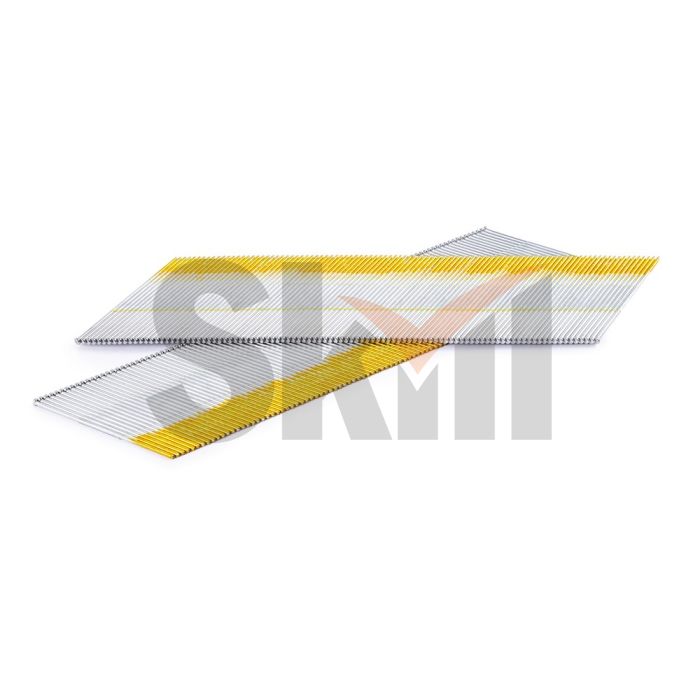 Гвозди отделочные финишные 15GA тип DA1545 с цинковым покрытием, угол наклона 34 градуса, 1,8 х 64 м