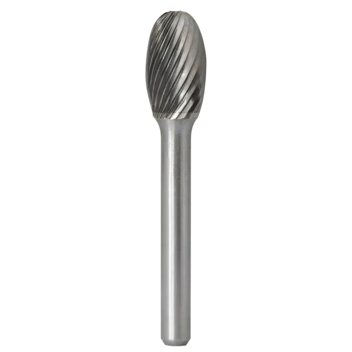 Борфреза овальная E 06х10 M06 одинарная насечка