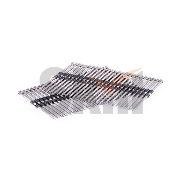 Гвозди реечные финишные P0A GL с цинковым покрытием, угол наклона 21 градус, 3,1 x 90 мм 125 шт. AER