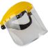 Щиток лицевой JVS-201 Vader Light Jeta Safety из оптически прозрачного поликарбоната толщиной 1,0 мм