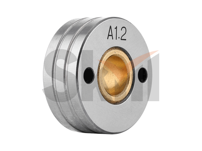 Ролик подающий  (алюминий Ø 30—14—12 мм)  1.0—1.2