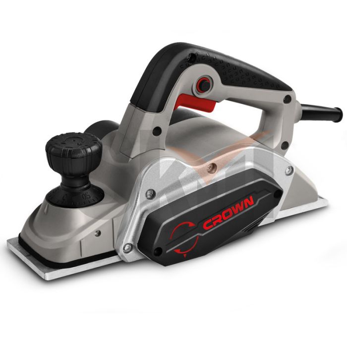 CT14019X CROWN Рубанок 710Вт, 82мм, глуб.строг. 0-2,5мм